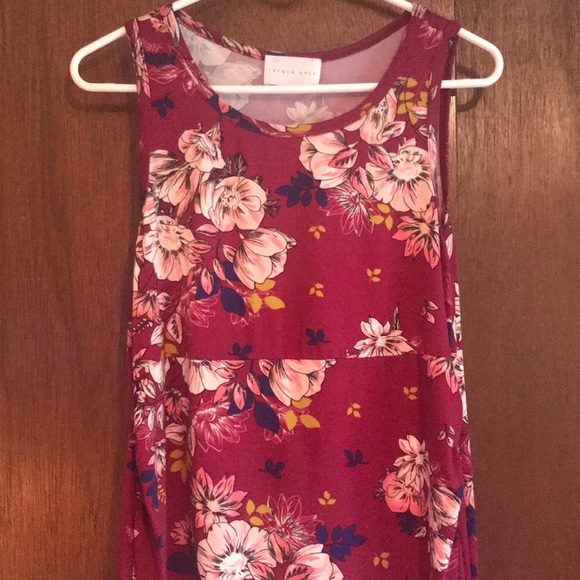 MATERNITY French Grey Dress - Picture 3 of 5